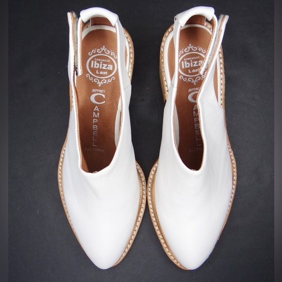 RARE Jeffrey Campbell Ibiza Hildalgo Slingback Heels Size 7 - Picture 6 of 9